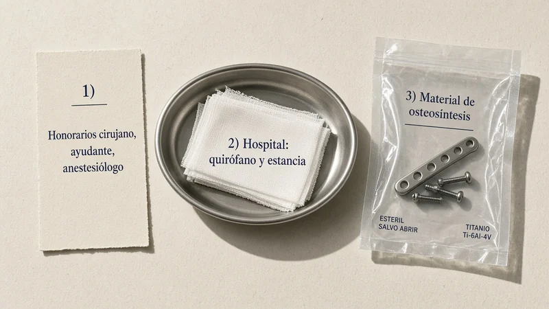Honorarios, hospital e implante: lo que incluye el paquete